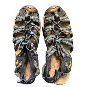 KEEN Women’s Whisper Hiking Closed Toe Sandal size 10.5